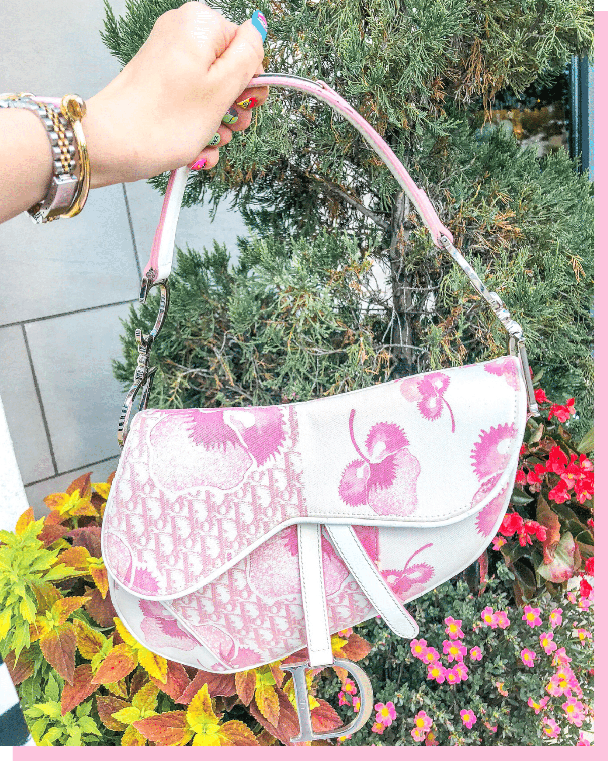 Dior saddle bag vintage price best sale